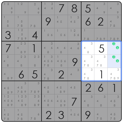 sudoku 6x6 easy